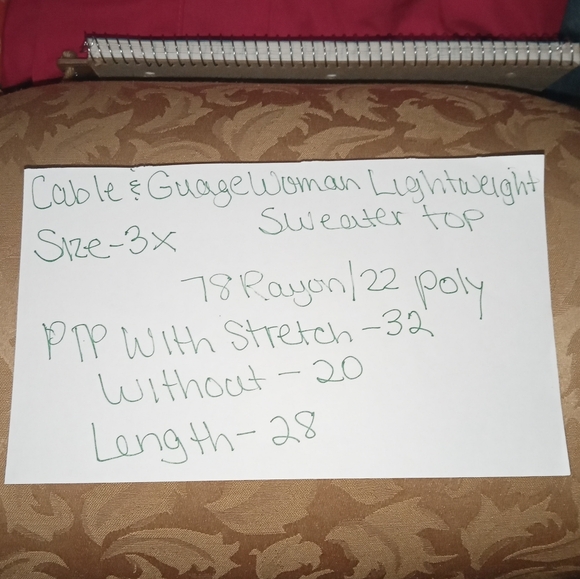 Cable And Gauge Sweater - Picture 5 of 5